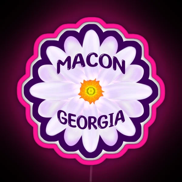 Macon Georgia RGB Neon Sign