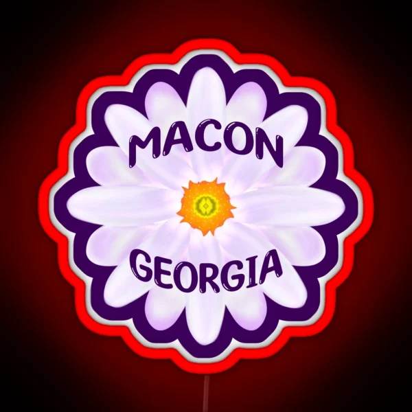 Macon Georgia RGB Neon Sign