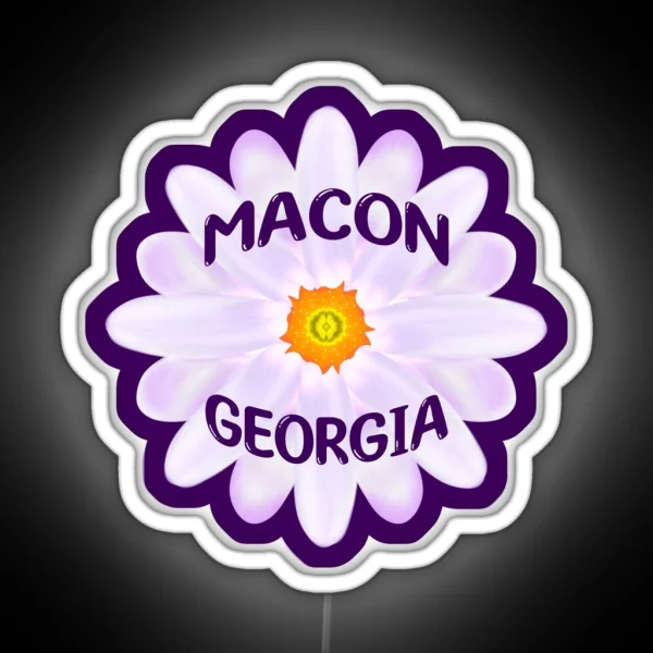 Macon Georgia RGB Neon Sign