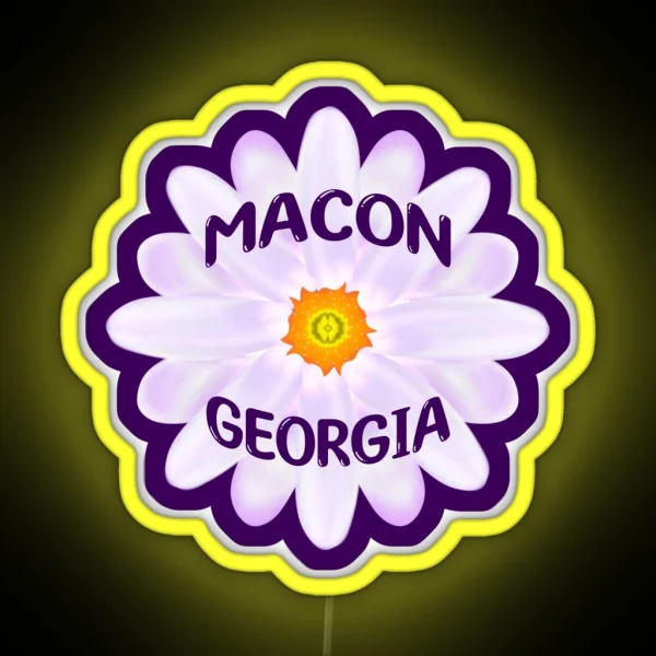 Macon Georgia RGB Neon Sign
