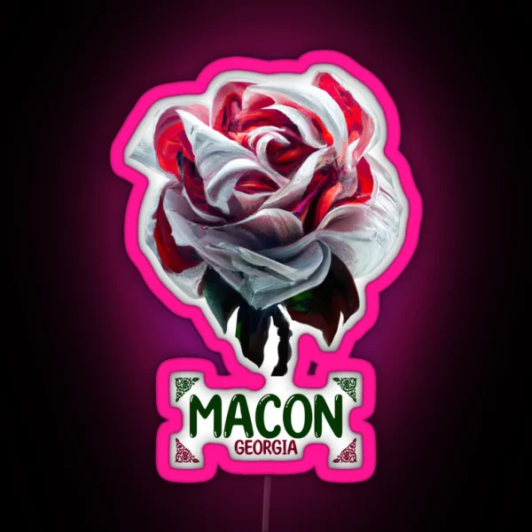 Macon Georgia RGB Neon Sign
