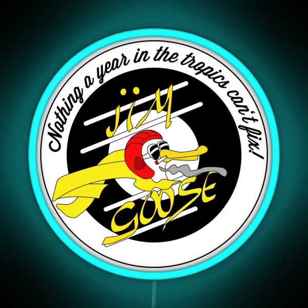 MAD MAX Inspired Jim Goose Tribute Led Light RGB Neon Sign