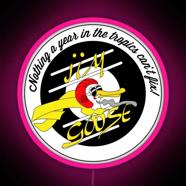 MAD MAX Inspired Jim Goose Tribute Led Light RGB Neon Sign