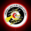 RGB Neon LED Mad Max-Inspired Jim Goose Tribute Sign - Red
