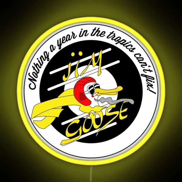 MAD MAX Inspired Jim Goose Tribute Led Light RGB Neon Sign