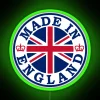 RGB Made In England Neon Sign - Green