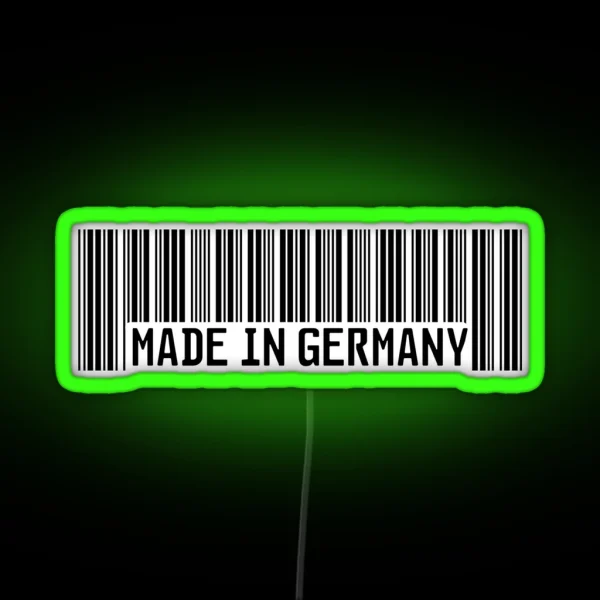 Made In Germany RGB Neon Sign