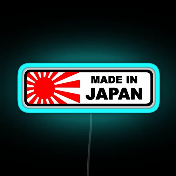 Made In Japan RGB Neon Sign