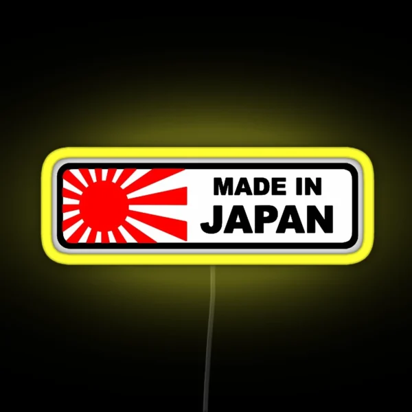 Made In Japan RGB Neon Sign