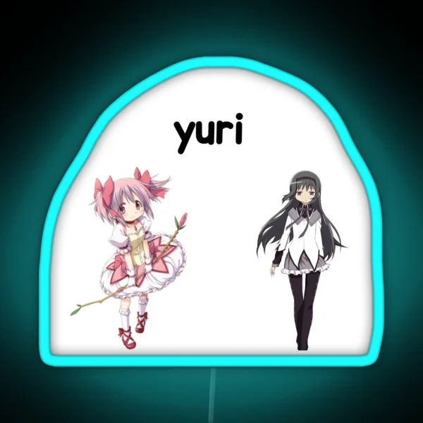 Madohomu Yuri RGB Neon Sign