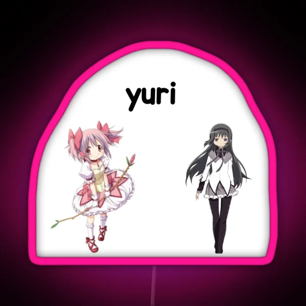 Madohomu Yuri RGB Neon Sign