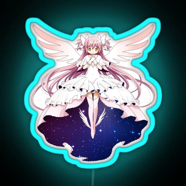 Madoka Kaname Final Form Ultimate Madoka Madokami RGB Neon Sign