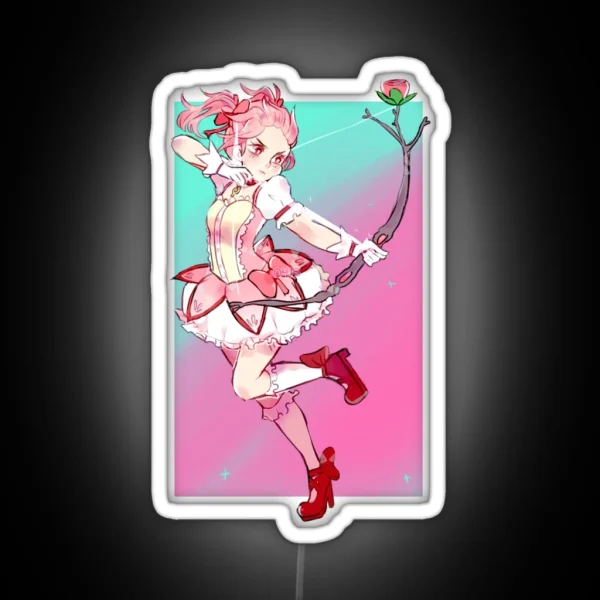 Madoka Kaname RGB Neon Sign