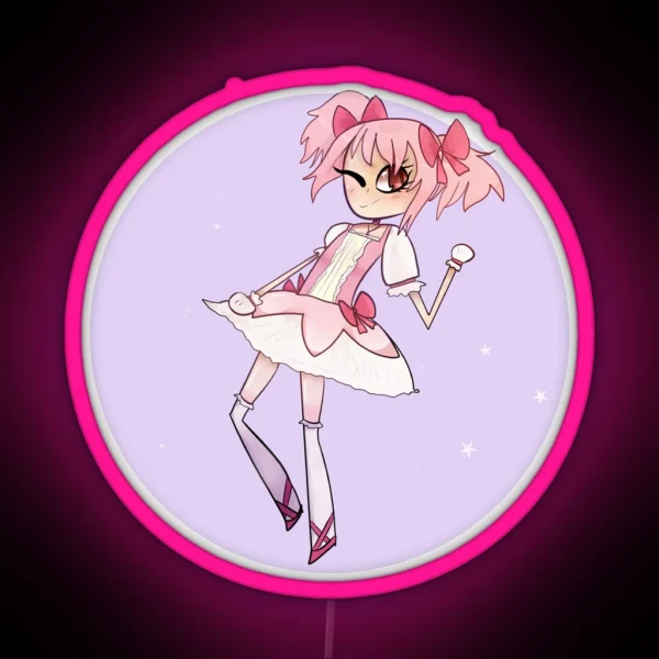 Madoka Kaname RGB Neon Sign
