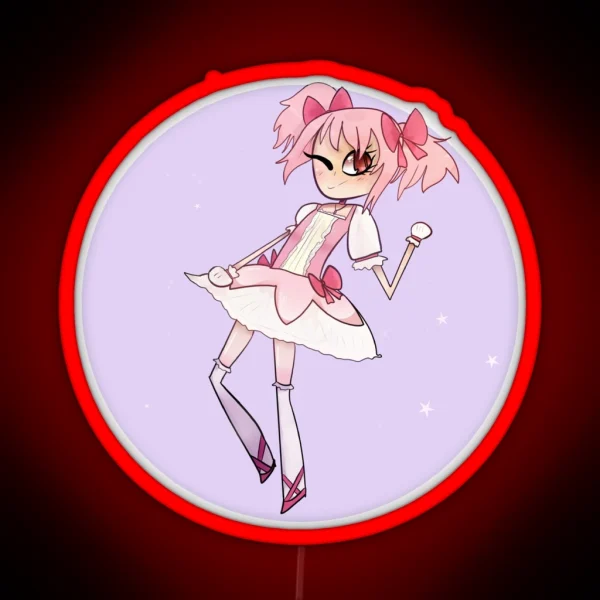 Madoka Kaname RGB Neon Sign
