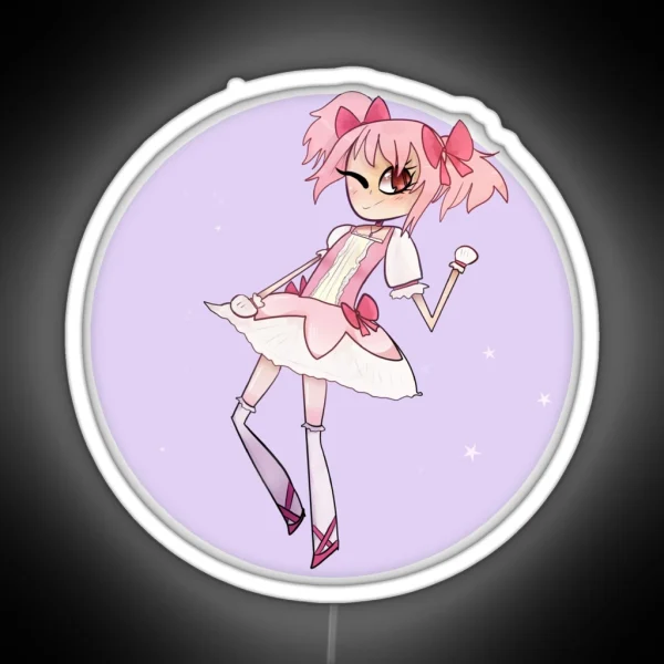 Madoka Kaname RGB Neon Sign