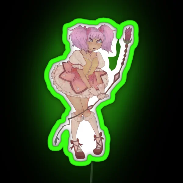 Madoka Kaname RGB Neon Sign