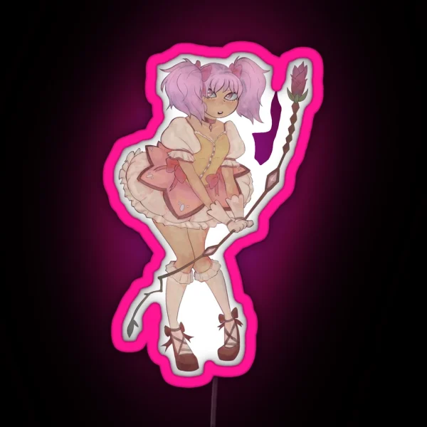 Madoka Kaname RGB Neon Sign