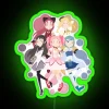 Madoka Magica Puella Magi Neon Sign with RGB Green Lights