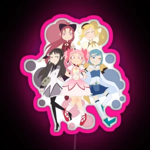 Madoka Magica Puella Magi Madoka Magica RGB Neon Sign