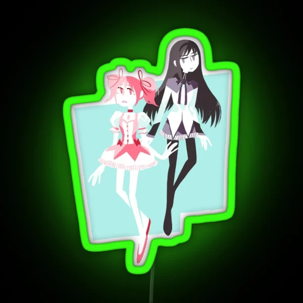 Madoka Magica RGB Neon Sign