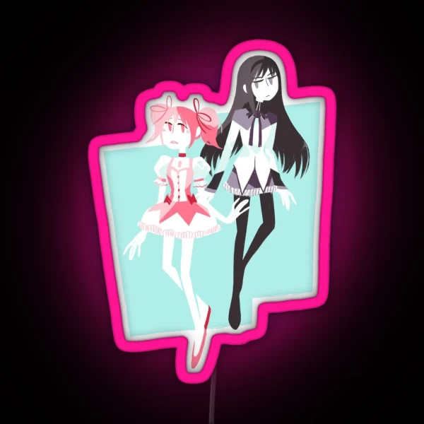 Madoka Magica RGB Neon Sign