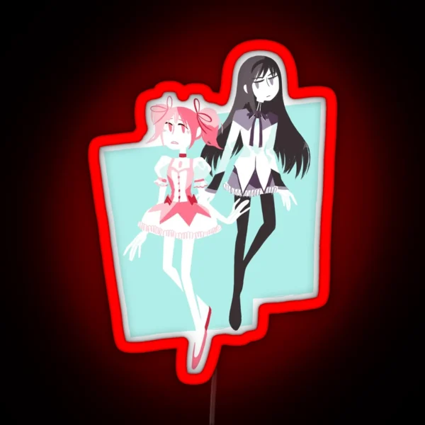 Madoka Magica RGB Neon Sign