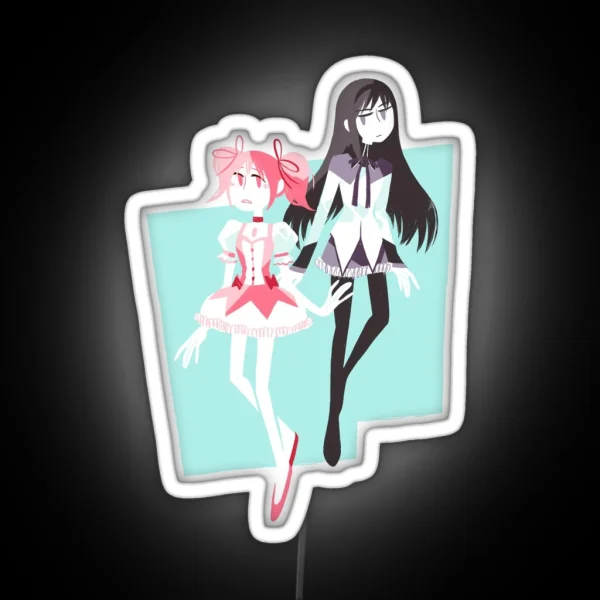 Madoka Magica RGB Neon Sign