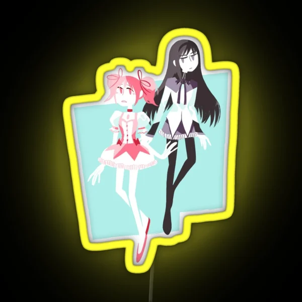 Madoka Magica RGB Neon Sign