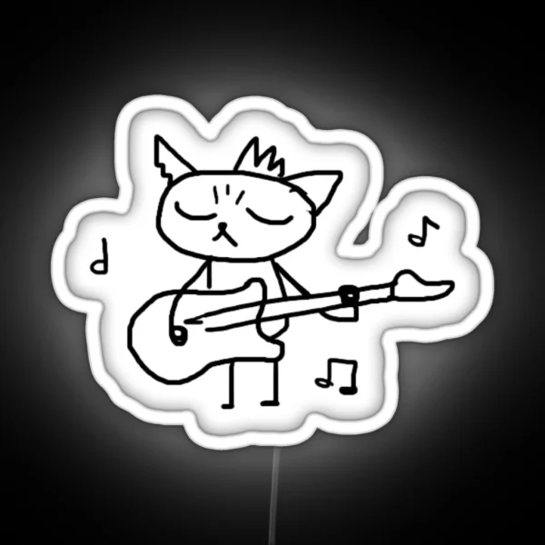 Mae Bass Hero RGB Neon Sign