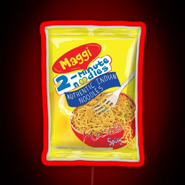 Maggi Noodles Led RGB Neon Sign