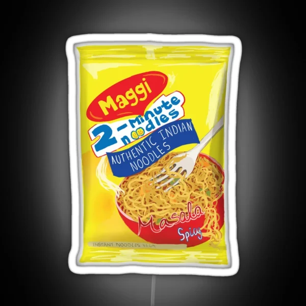 Maggi Noodles Led RGB Neon Sign