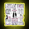 magic always rgb neon sign vibrant yellow illuminated text graphic design