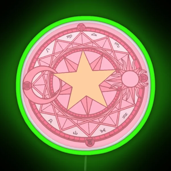 Magic Circle Led RGB Neon Sign