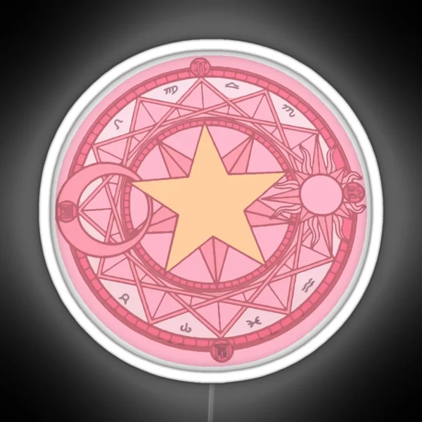 Magic Circle Led RGB Neon Sign