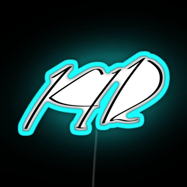 Magic Kaito 1412 Minimalist KID Text Only RGB Neon Sign