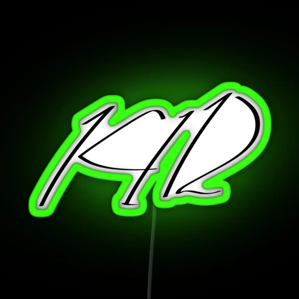 Magic Kaito 1412 Minimalist KID Text Only RGB Neon Sign