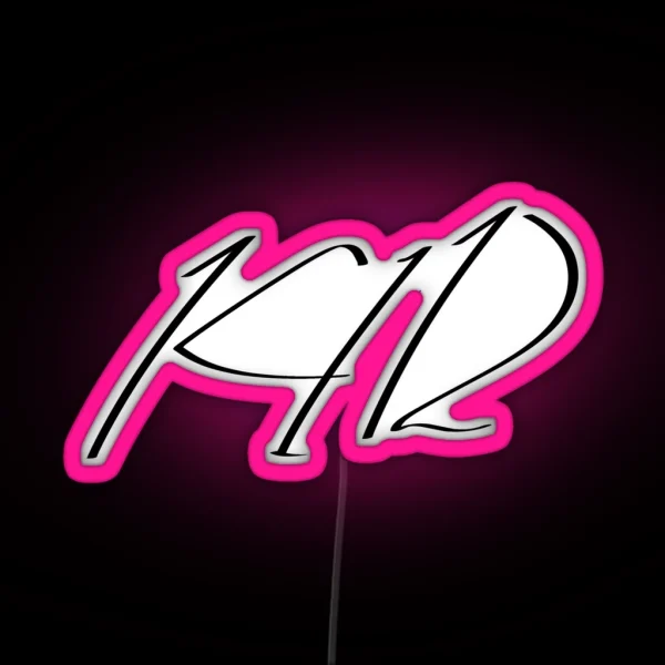 Magic Kaito 1412 Minimalist KID Text Only RGB Neon Sign