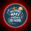 The Magic School Bus Frizzle Neon Sign - RGB Red