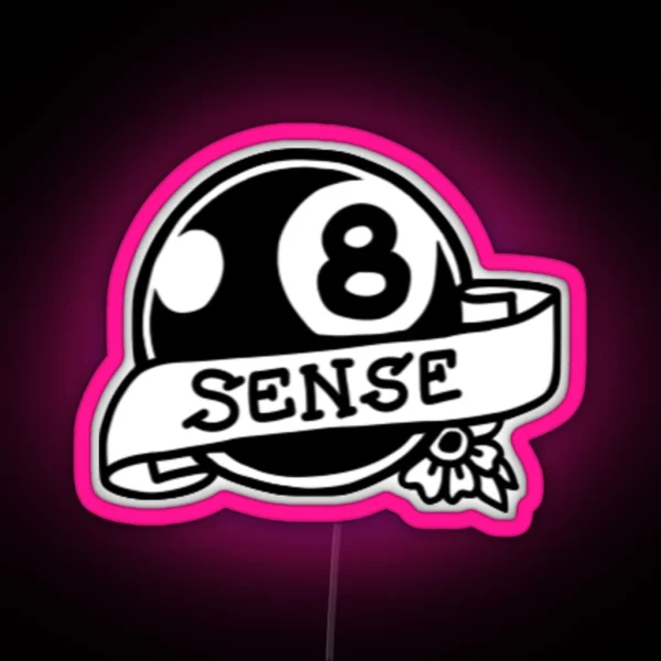 Magic Sense8 Ball RGB Neon Sign