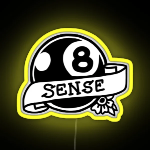 Magic Sense8 Ball RGB Neon Sign