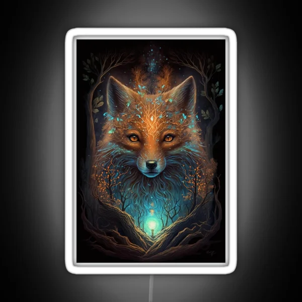 Magical Fox RGB Neon Sign