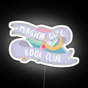 Magical Girl Book Club RGB Neon Sign