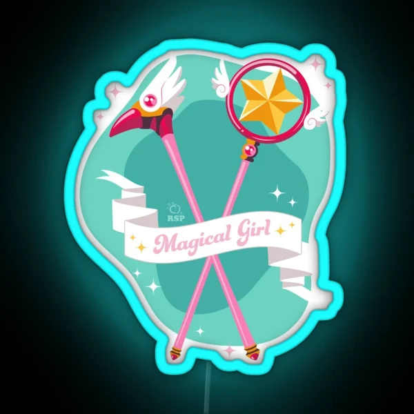 Magical Girl RGB Neon Sign