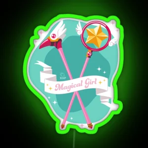 Magical Girl RGB Neon Sign