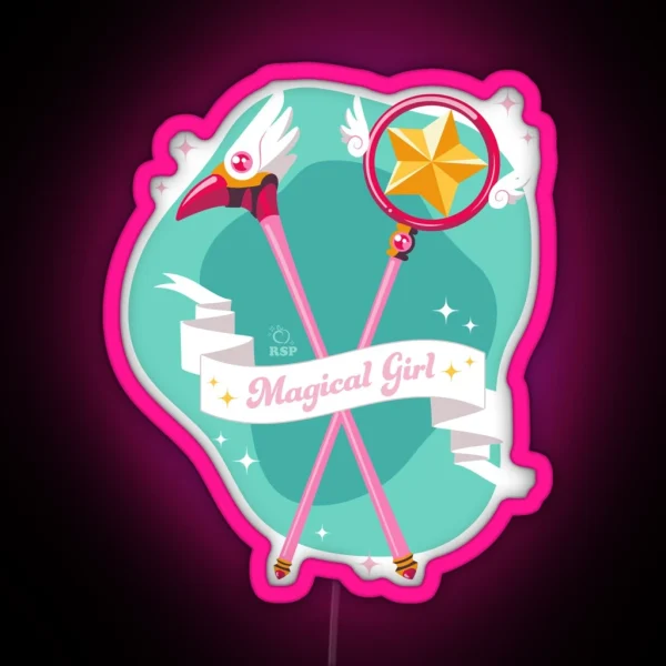 Magical Girl RGB Neon Sign