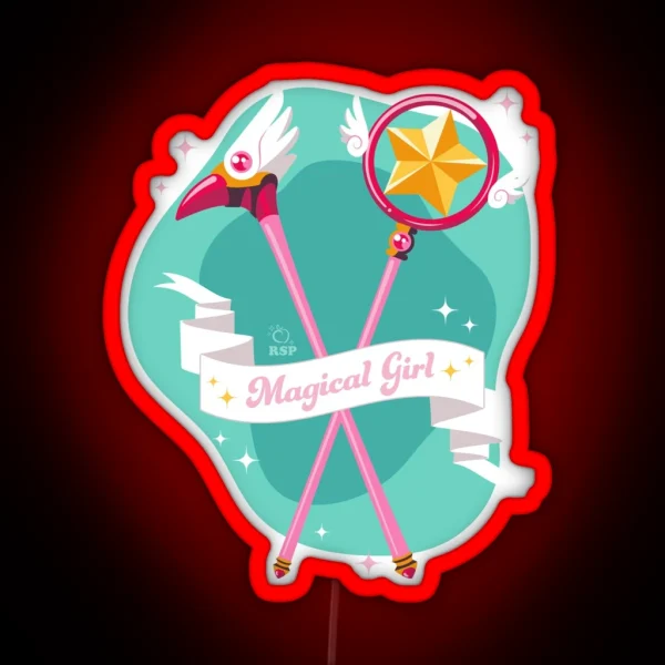 Magical Girl RGB Neon Sign