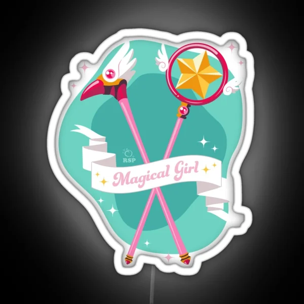 Magical Girl RGB Neon Sign