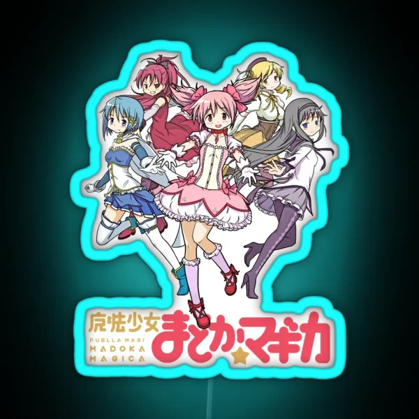 Magical Girls RGB Neon Sign