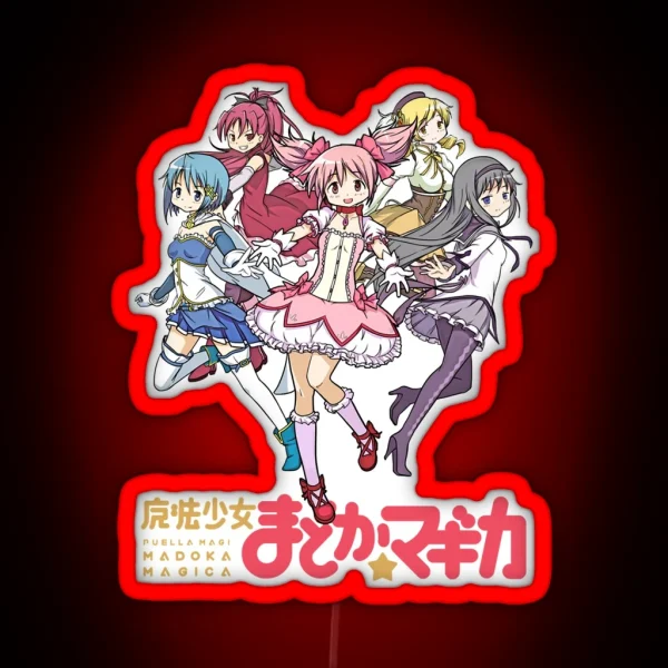 Magical Girls RGB Neon Sign